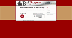 Desktop Screenshot of bookprospector.com